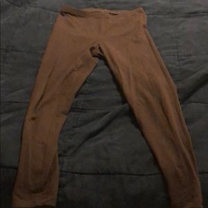 Vera Wang size medium brown leggings
